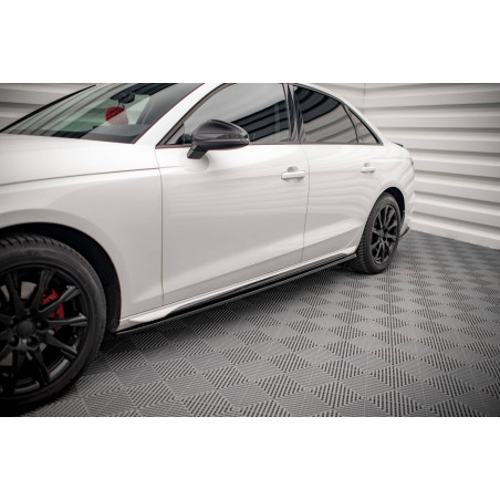 Diffusori minigonne Audi A4 B9 Facelift (Cod. M-AU-A4-B9F-SD1G)