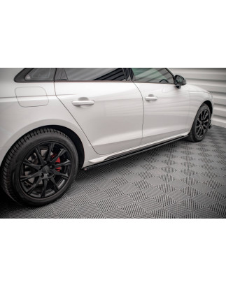 Diffusori minigonne Audi A4 B9 Facelift (Cod. M-AU-A4-B9F-SD1G)