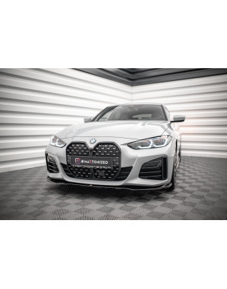 SPLITTER ANTERIORE V.1 BMW 4 / i4 Gran Coupe M-Pack / M440i G26 (Cod. M-BM-4-G26-MPACK-GC-FD1G)