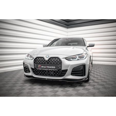 SPLITTER ANTERIORE V.1 BMW 4 / i4 Gran Coupe M-Pack / M440i G26 (Cod. M-BM-4-G26-MPACK-GC-FD1G)