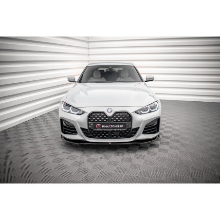 SPLITTER ANTERIORE V.1 BMW 4 / i4 Gran Coupe M-Pack / M440i G26 (Cod. M-BM-4-G26-MPACK-GC-FD1G)