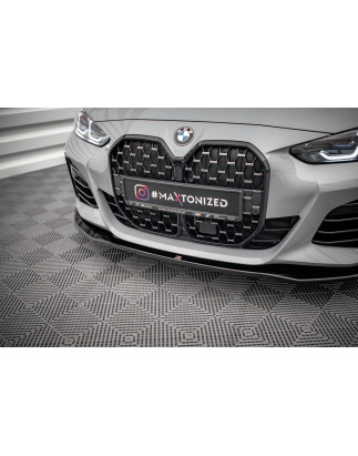 SPLITTER ANTERIORE V.1 BMW 4 / i4 Gran Coupe M-Pack / M440i G26 (Cod. M-BM-4-G26-MPACK-GC-FD1G)
