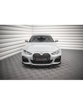 SPLITTER ANTERIORE V.2 BMW 4 / i4 Gran Coupe M-Pack / M440i G26 (Cod. M-BM-4-G26-MPACK-GC-FD2G)