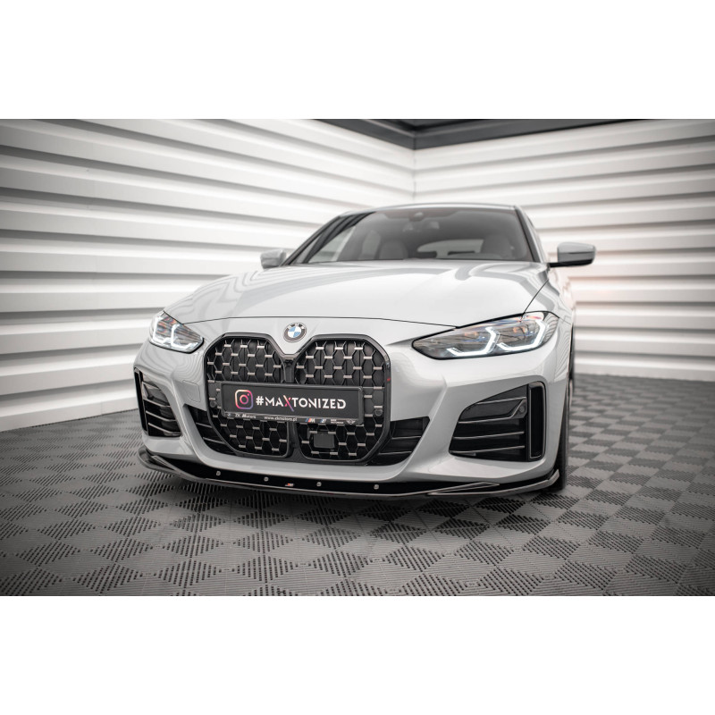 SPLITTER ANTERIORE V.3 BMW 4 / i4 Gran Coupe M-Pack / M440i G26 (Cod. M-BM-4-G26-MPACK-GC-FD3G)
