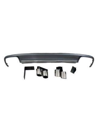 Diffusore Posteriore Audi A4 B8 Limousine / Avant 13-15 Look S4 (Cod. E-TCA0182)