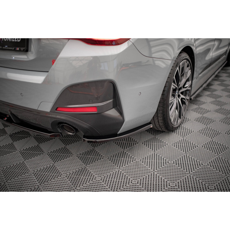 Splitters posteriori laterali V.1 BMW 4 Gran Coupe M-Pack G26 (Cod. M-BM-4-G26-MPACK-GC-RSD1G)