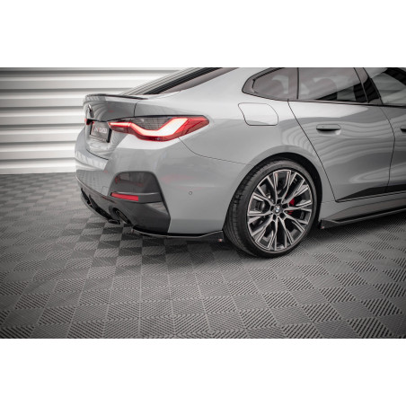Splitters posteriori laterali V.2 BMW 4 Gran Coupe M-Pack G26 (Cod. M-BM-4-G26-MPACK-GC-RSD2G)