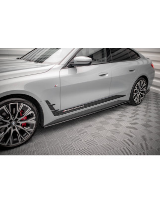 Diffusori minigonne V.1 BMW 4 Gran Coupe M-Pack / M440i G26 (Cod. M-BM-4-G26-MPACK-GC-SD1G)