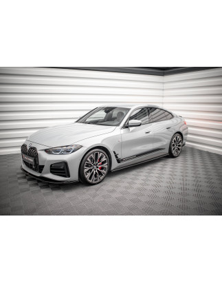 Diffusori minigonne V.1 BMW 4 Gran Coupe M-Pack / M440i G26 (Cod. M-BM-4-G26-MPACK-GC-SD1G)