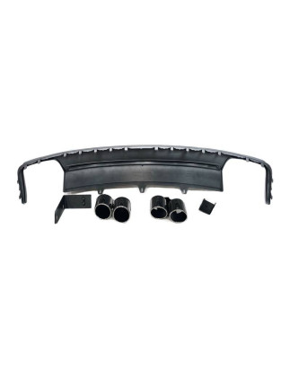 Diffusore Posteriore Audi A4 B8 Limousine / Avant 13-15 Look S4 (Cod. E-TCA0182)