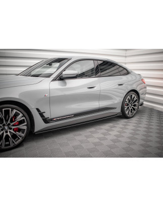 Diffusori minigonne V.2 BMW 4 Gran Coupe M-Pack / M440i G26 (Cod. M-BM-4-G26-MPACK-GC-SD2G)