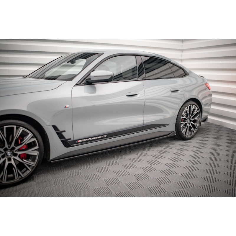 Diffusori minigonne V.2 BMW 4 Gran Coupe M-Pack / M440i G26 (Cod. M-BM-4-G26-MPACK-GC-SD2G)