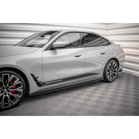 Diffusori minigonne V.2 BMW 4 Gran Coupe M-Pack / M440i G26 (Cod. M-BM-4-G26-MPACK-GC-SD2G)