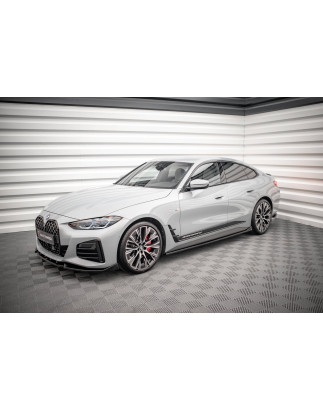 Diffusori minigonne V.2 BMW 4 Gran Coupe M-Pack / M440i G26 (Cod. M-BM-4-G26-MPACK-GC-SD2G)