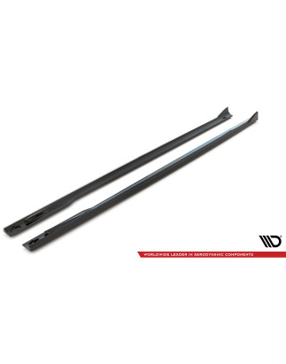 Diffusori minigonne V.2 BMW 4 Gran Coupe M-Pack / M440i G26 (Cod. M-BM-4-G26-MPACK-GC-SD2G)