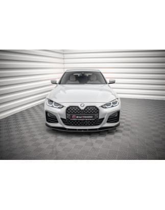 SPLITTER ANTERIORE street pro BMW 4 Gran Coupe M-Pack G26 (Cod. M-BM4G26MPACKGCCNC-FD1B)