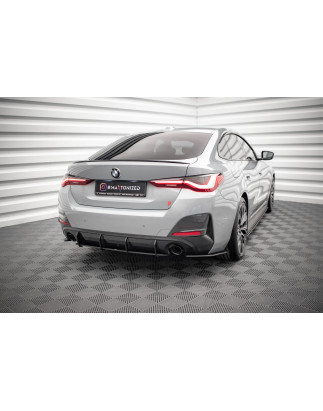 DIFFUSORE POSTERIORE street pro BMW 4 Gran Coupe M-Pack G26 (Cod. M-BM4G26MPACKGCCNC-RS1B)