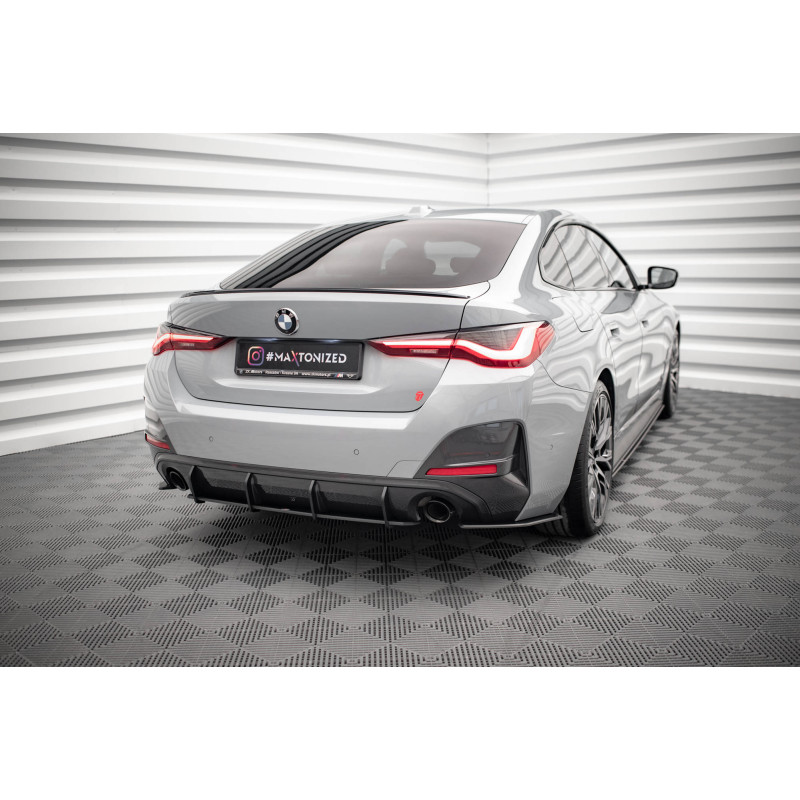 DIFFUSORE POSTERIORE street pro BMW 4 Gran Coupe M-Pack G26 (Cod. M-BM4G26MPACKGCCNC-RS1B)