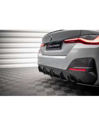 DIFFUSORE POSTERIORE street pro BMW 4 Gran Coupe M-Pack G26 (Cod. M-BM4G26MPACKGCCNC-RS1B)