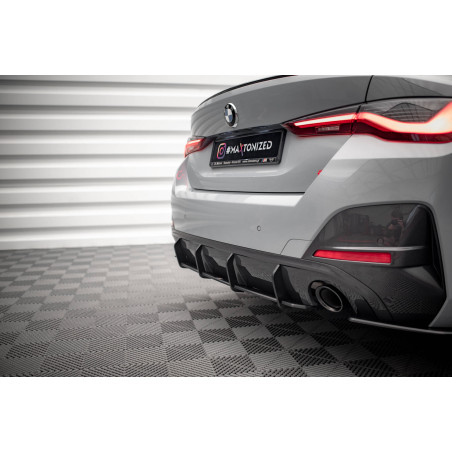 DIFFUSORE POSTERIORE street pro BMW 4 Gran Coupe M-Pack G26 (Cod. M-BM4G26MPACKGCCNC-RS1B)