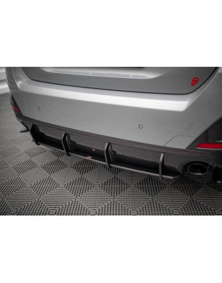 DIFFUSORE POSTERIORE street pro BMW 4 Gran Coupe M-Pack G26 (Cod. M-BM4G26MPACKGCCNC-RS1B)