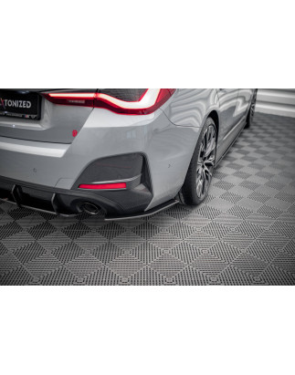 Splitters posteriori laterali Street Pro BMW 4 Gran Coupe M-Pack G26 (Cod. M-BM4G26MPACKGCCNC-RSD1B)