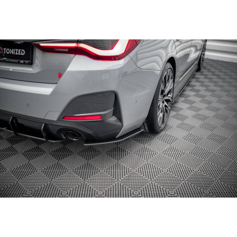Splitters posteriori laterali Street Pro BMW 4 Gran Coupe M-Pack G26 (Cod. M-BM4G26MPACKGCCNC-RSD1B)