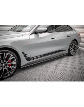 Diffusori minigonne street pro BMW 4 Gran Coupe M-Pack G26 (Cod. M-BM4G26MPACKGCCNC-SD1B)