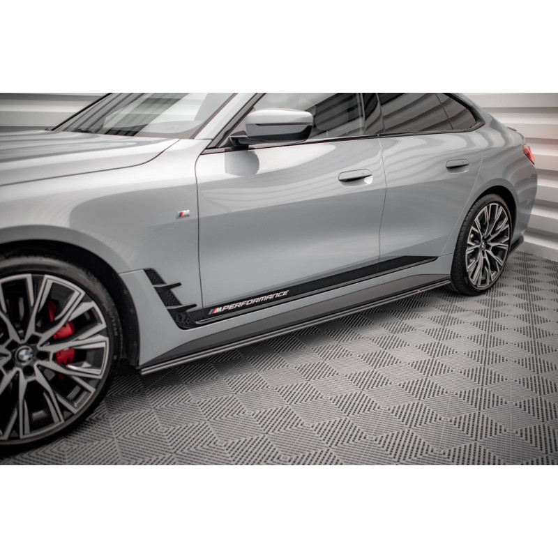 Diffusori minigonne street pro BMW 4 Gran Coupe M-Pack G26 (Cod. M-BM4G26MPACKGCCNC-SD1B)