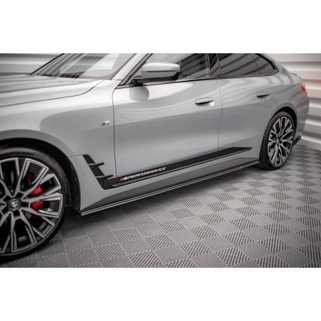 Diffusori minigonne street pro BMW 4 Gran Coupe M-Pack G26 (Cod. M-BM4G26MPACKGCCNC-SD1B)
