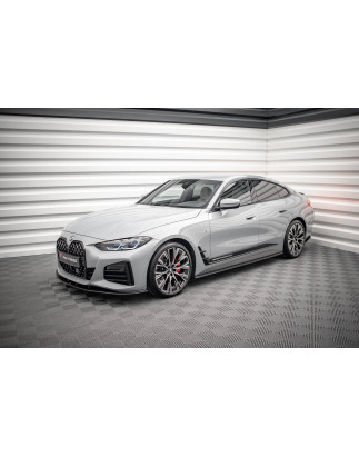 Diffusori minigonne street pro BMW 4 Gran Coupe M-Pack G26 (Cod. M-BM4G26MPACKGCCNC-SD1B)