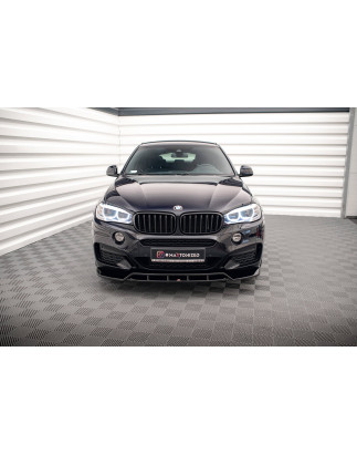 SPLITTER ANTERIORE V.2 BMW X6 M-Pack F16 (Cod. M-BM-X6-16-MPACK-FD2G+FD2RG)