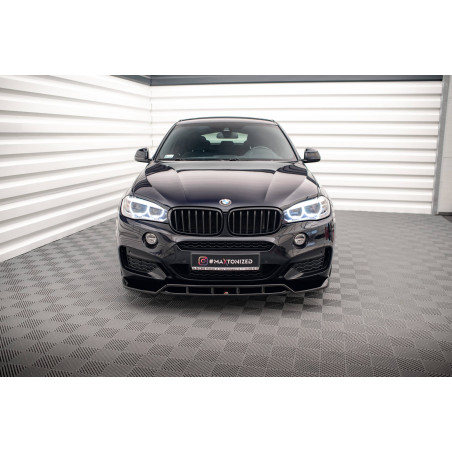 SPLITTER ANTERIORE V.2 BMW X6 M-Pack F16 (Cod. M-BM-X6-16-MPACK-FD2G+FD2RG)