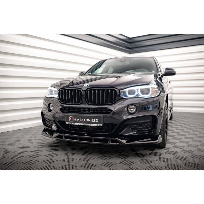 SPLITTER ANTERIORE V.3 BMW X6 M-Pack F16 (Cod. M-BM-X6-16-MPACK-FD3G+FD3RG) SPLITTER ANTERIORE V.3 BMW X6 M-Pack F16 (Cod. M-BM-X6-16-MPACK-FD3G+FD3RG)