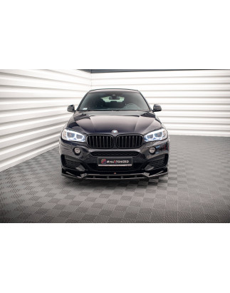 SPLITTER ANTERIORE V.3 BMW X6 M-Pack F16 (Cod. M-BM-X6-16-MPACK-FD3G+FD3RG)