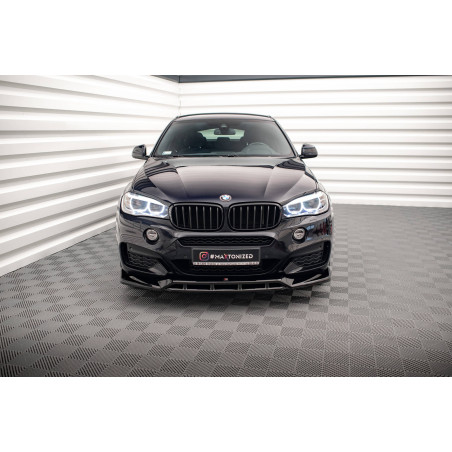 SPLITTER ANTERIORE V.3 BMW X6 M-Pack F16 (Cod. M-BM-X6-16-MPACK-FD3G+FD3RG)