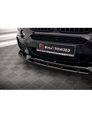 SPLITTER ANTERIORE V.3 BMW X6 M-Pack F16 (Cod. M-BM-X6-16-MPACK-FD3G+FD3RG)