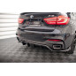 Splitter posteriore (con barre verticali) BMW X6 M-Pack F16 (Cod. M-BM-X6-16-MPACK-RD1G+RD2G)
