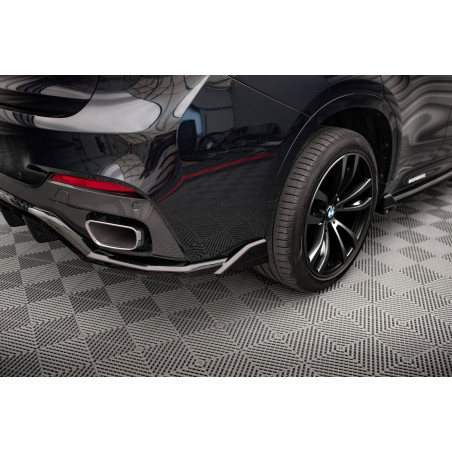 Splitter posteriore (con barre verticali) BMW X6 M-Pack F16 (Cod. M-BM-X6-16-MPACK-RD1G+RD2G)