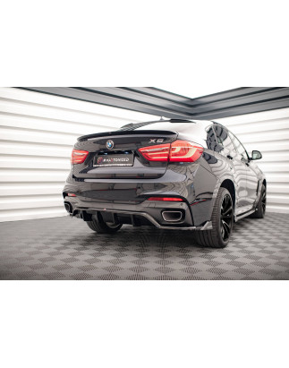 Splitter posteriore (con barre verticali) BMW X6 M-Pack F16 (Cod. M-BM-X6-16-MPACK-RD1G+RD2G)