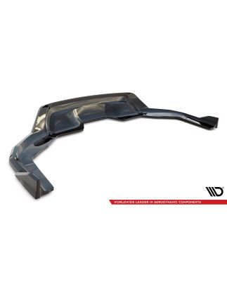 Splitter posteriore (con barre verticali) BMW X6 M-Pack F16 (Cod. M-BM-X6-16-MPACK-RD1G+RD2G)