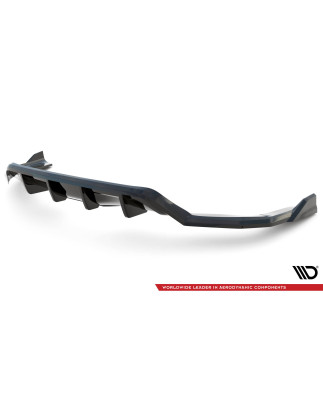 Splitter posteriore (con barre verticali) BMW X6 M-Pack F16 (Cod. M-BM-X6-16-MPACK-RD1G+RD2G)