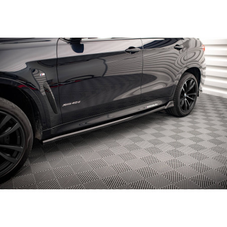 Diffusori minigonne V.2 BMW X6 M-Pack F16 (Cod. M-BM-X6-16-MPACK-SD2G)