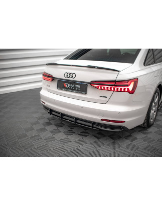 DIFFUSORE POSTERIORE street pro Audi A6 C8 (Cod. M-AUA6C8CNC-RS1B)