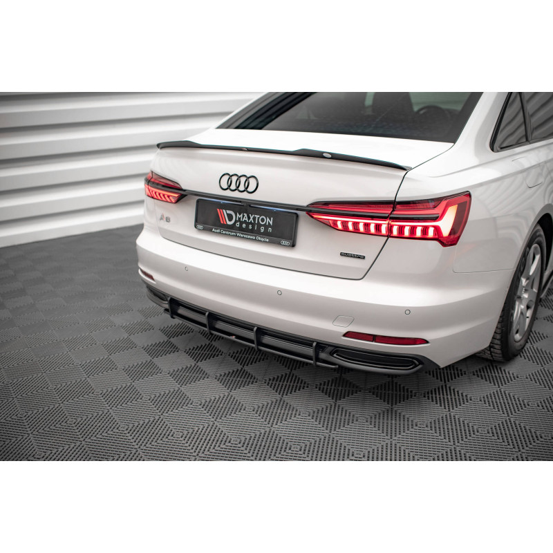 DIFFUSORE POSTERIORE street pro Audi A6 C8 (Cod. M-AUA6C8CNC-RS1B)