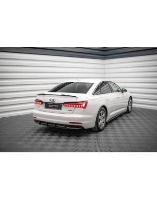 DIFFUSORE POSTERIORE street pro Audi A6 C8 (Cod. M-AUA6C8CNC-RS1B)