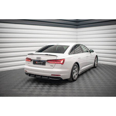 DIFFUSORE POSTERIORE street pro Audi A6 C8 (Cod. M-AUA6C8CNC-RS1B)