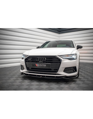 SPLITTER ANTERIORE V.1 Audi A6 C8 (Cod. M-AU-A6-C8-FD1G)