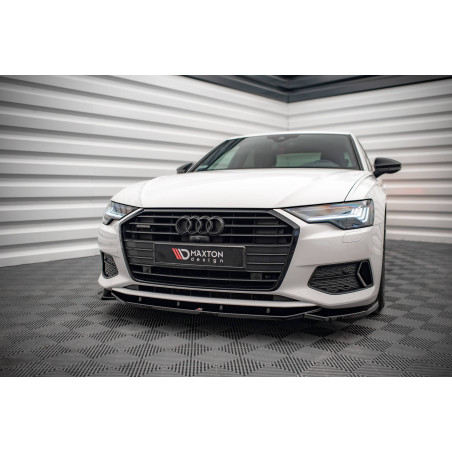 SPLITTER ANTERIORE V.1 Audi A6 C8 (Cod. M-AU-A6-C8-FD1G)