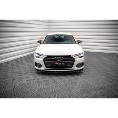 SPLITTER ANTERIORE V.1 Audi A6 C8 (Cod. M-AU-A6-C8-FD1G)